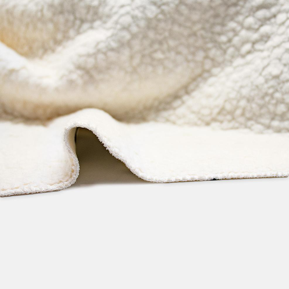 Sherpa Blanket - 30&quot; x 40&quot; (Cream)