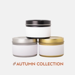 Candle Tin 4oz Autumn Collection