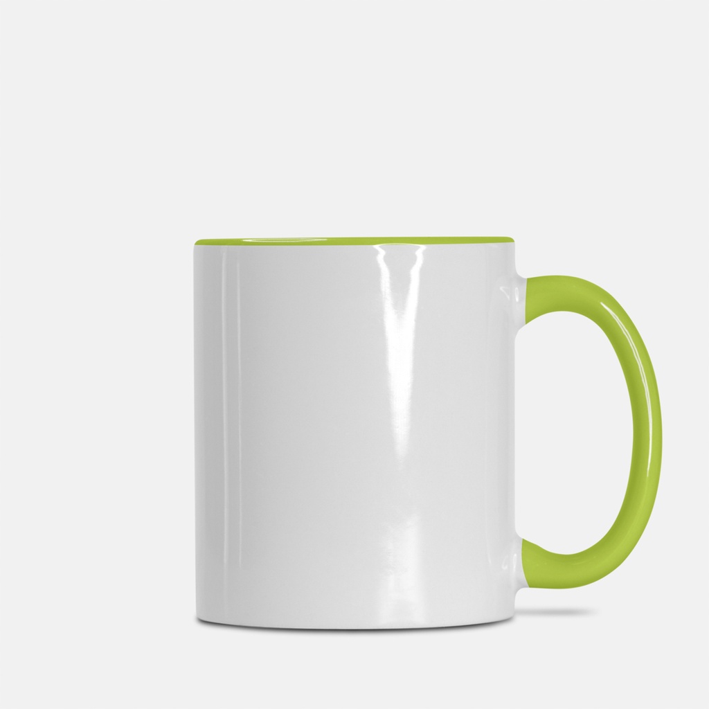 Mug 11 oz. (Green + White)